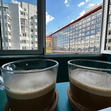 アパート Boutique With Balcony & Radisson View Calea Victoriei *